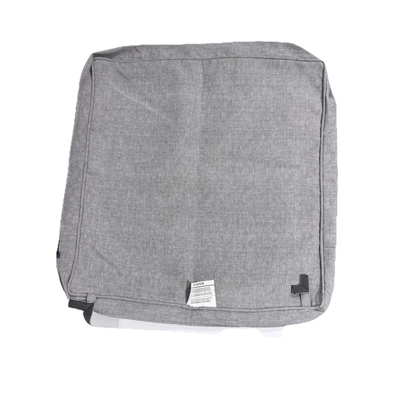 New‎ Hampton Bay Universal Slip Cover For Patio Chair Furniture Stone Grey 1 Set - Picture 1 of 8